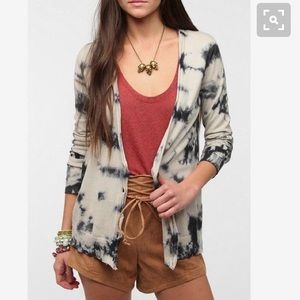 Urban Outfitters tie dye cardigan